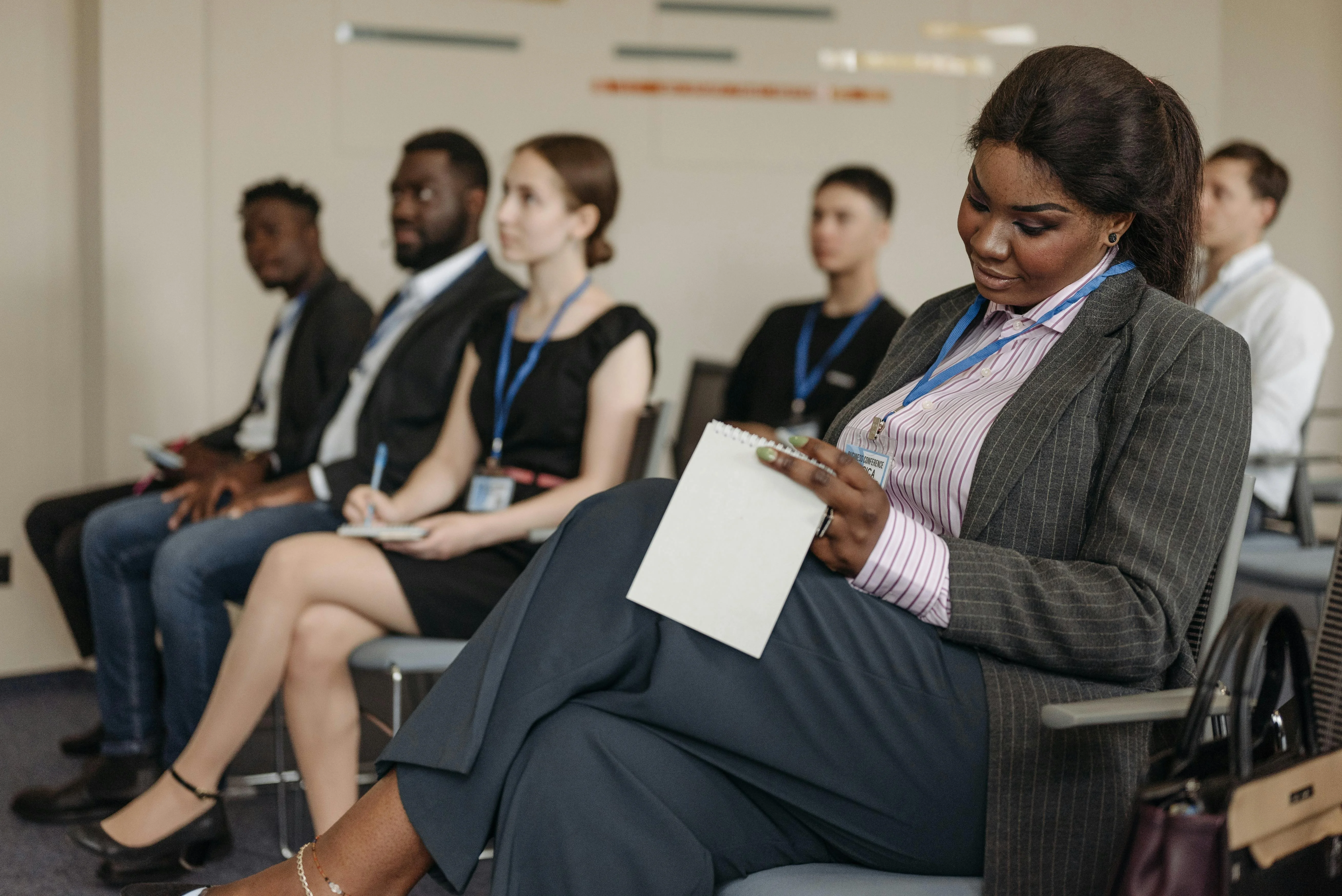 In-person workshop setting